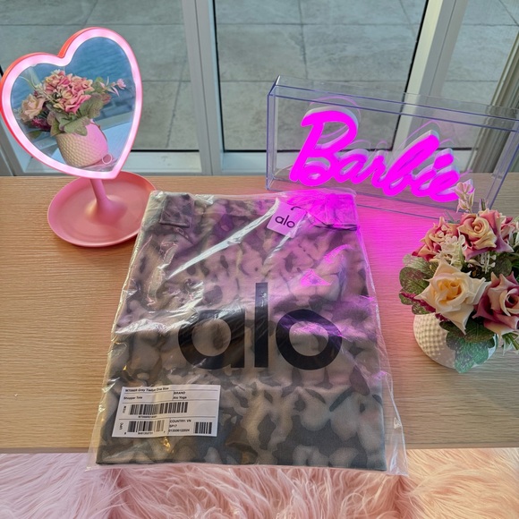 Alo Yoga Tie-Dye Tote Bag – BNWT Iconic Gray/White Shopper - Picture 10 of 10